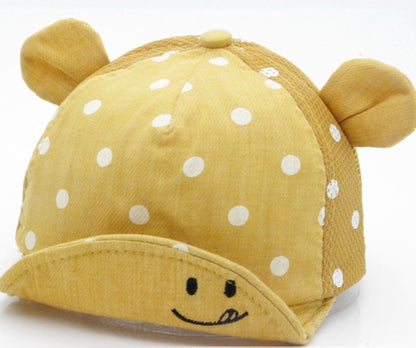 Baby summer sun hat baby cartoon sun hat